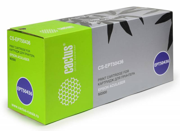 Картридж Cactus черный (3500стр.) для Epson (арт. CS-EPT50436)