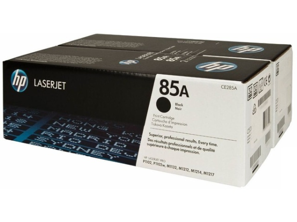 Картридж HP 85A Black Dual Pk LJ Toner Cartridge (арт. CE285AF)