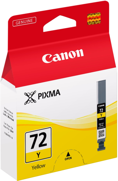 Оригинальный картридж Canon PGI-72 Y (жёлтый, 14 мл.) (арт. 6406B001)