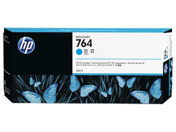 Картридж HP 764 300-ml Cyan Designjet Ink Cartridge (арт. C1Q13A)