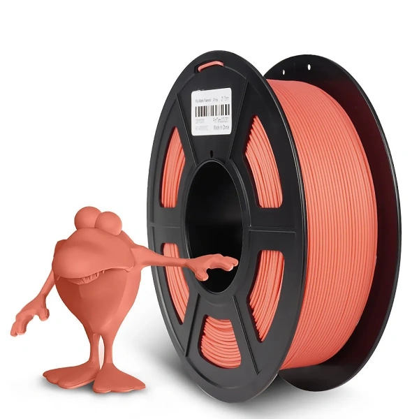 Филамент NVPRINT PLA матовый розовый для 3D печати, диаметр 1.75мм, длина 330 метров, масса 1 кг.