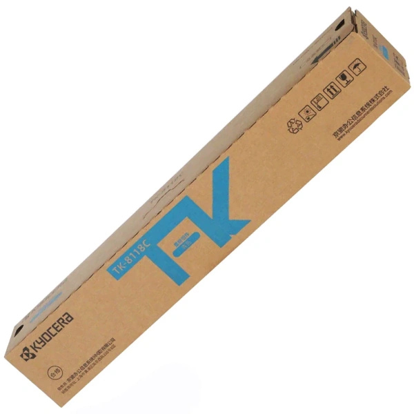 Оригинальный тонер-картридж Kyocera TK-8118C (голубой, 6000 стр.) (арт. 1T02P3CCN0)