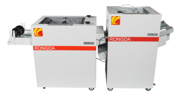 Буклет-финишер RONGDA RD-220 с модулем фронтальной подрезки RD-230 (арт. RD-220-RD-230)