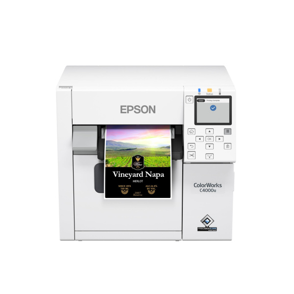 Цветной принтер этикеток Epson ColorWorks CW-C4000 (Matte) (арт. C31CK03A9981)