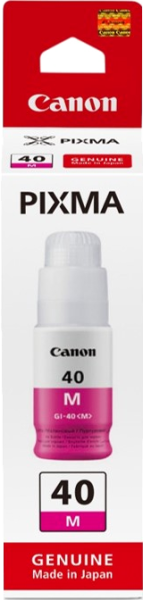 Контейнер с чернилами Canon GI-40 M (пурпурный, 70 мл.) (арт. 3401C001)