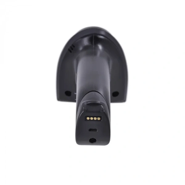 Беспроводной сканер штрих-кода Mertech CL-2210 BLE Dongle P2D USB full black с зарядно-коммуникационной подставкой (арт. 4281)