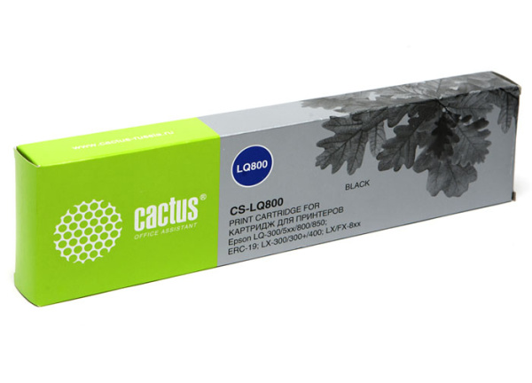 Картридж Cactus черный для Epson (арт. CS-LQ800)