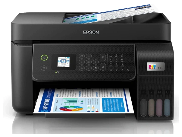 МФУ струйное цветное Epson EcoTank L5290 (Принтер / Копир / Сканер / Факс, A4) (арт. C11CJ65405)