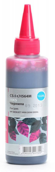 Чернила Cactus пурпурный 100мл для HP (арт. CS-I-CH564M)