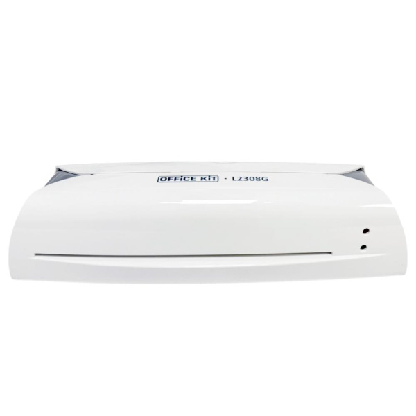 Ламинатор Office Kit L2308G, А4, 2 вала, 75-125 мкм, пластик, белый/серый (арт. L2308G)
