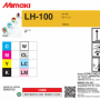 Оригинальные чернила Mimaki LH-100 UV curable ink 1L bottle Light Cyan (арт. LH100-LC-BA)