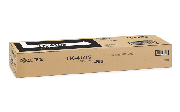 Оригинальный тонер-картридж Kyocera TK-4105 (чёрный, 15000 стр.) (арт. 1T02NG0NL0)