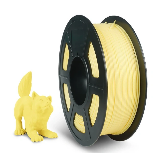 Филамент NVPRINT PETG желтый лимон для 3D печати, диаметр 1.75мм, длина 330 метров, масса 1 кг.
