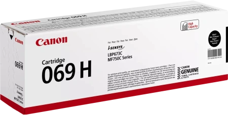 Тонер-картридж Canon 069H Black (7600 стр.) (арт. 5098C002)