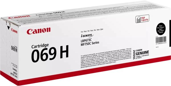 Тонер-картридж Canon 069H Black (7600 стр.) (арт. 5098C002)
