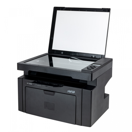 МФУ лазерное черно-белое HIPER M-1005NW Black (3-1), A4, LCD, USB, Bluetooth, RJ-45, Wi-Fi (арт. M-1005NW (BL))