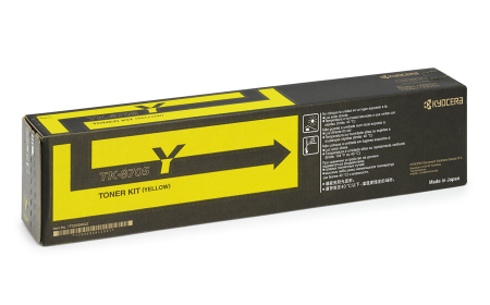 Оригинальный тонер-картридж Kyocera TK-8705Y (жёлтый, 30000 стр.) (арт. 1T02K9ANL0)