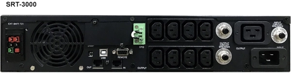 Источник бесперебойного питания Powercom Smart King RT SRT-3000A LCD (арт. SRT-3000A LCD)