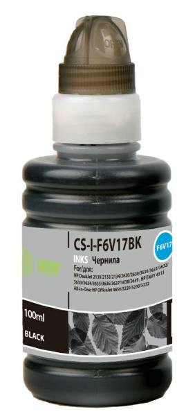 Чернила Cactus черный (100 мл.) (арт. CS-I-F6V17BK)