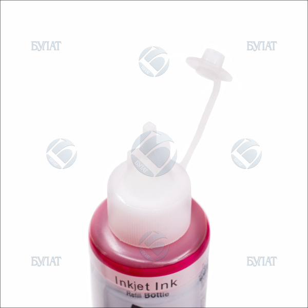 Контейнер с чернилами Булат (с клапаном) Epson C13T67334A Magenta (100 мл) dye (арт. GDEP00L800090)