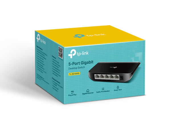 Коммутатор TP-Link TL-SG1005D (арт. TL-SG1005D)