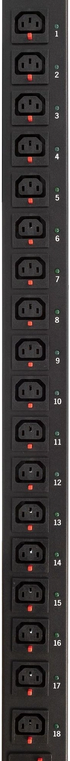 Блок распределения питания Powercom PDU-16AVMS20-18C13-2C19 (арт. PDU-16AVMS20-18C13-2C19)