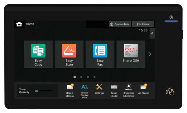 МФУ лазерное черно-белое Sharp BP-70M75EU (Принтер / Сканер / Копир), A3 (арт. BP70M75EU)