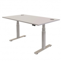 Стол с регулировкой высоты Fellowes Cambio, серый, 1400x800 (арт. LV-97140)