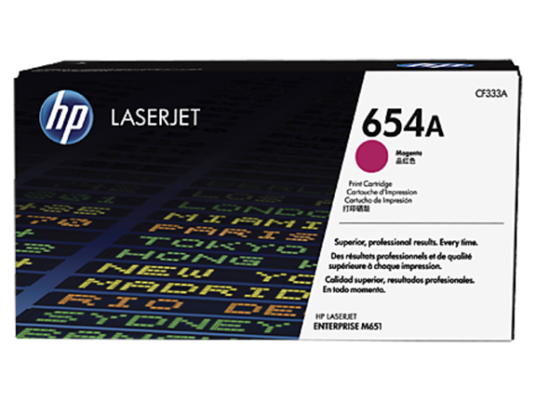 Картридж HP 654A Magenta Toner Cartridge (арт. CF333A)