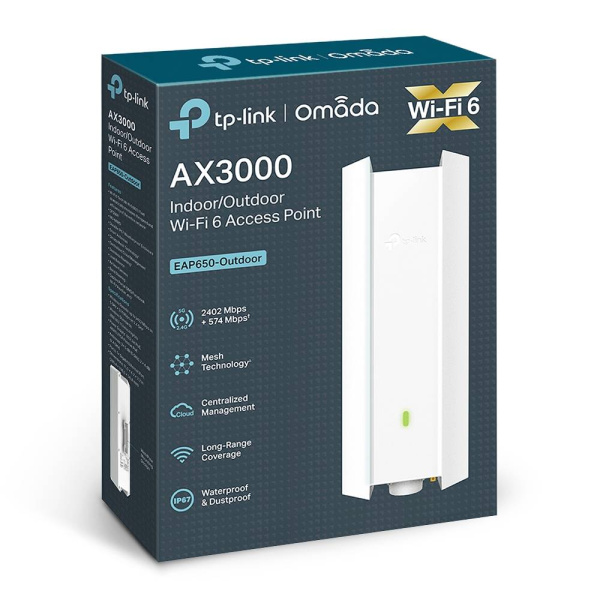 Точка доступа TP-Link EAP650-Outdoor (арт. EAP650-Outdoor)
