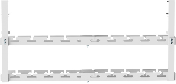 Кабель-канал Cactus 72.8x13.5x34.2см, белый (арт. CS-CM-700-2WT)