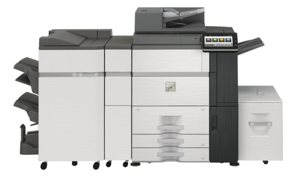 МФУ лазерное цветное Sharp MX-7081EU (арт. MX7081EU)