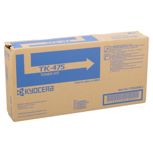 Оригинальный тонер-картридж Kyocera TK-475 (чёрный, 15000 стр.) (арт. 1T02K30NL0)