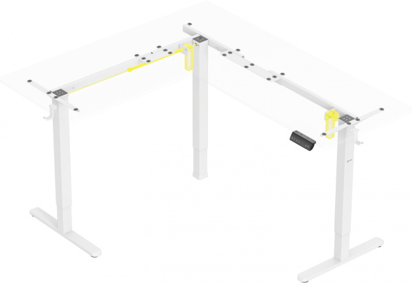 Компьютерный стол Cactus (140x60 см) (арт. CS-EDXL-WWT)