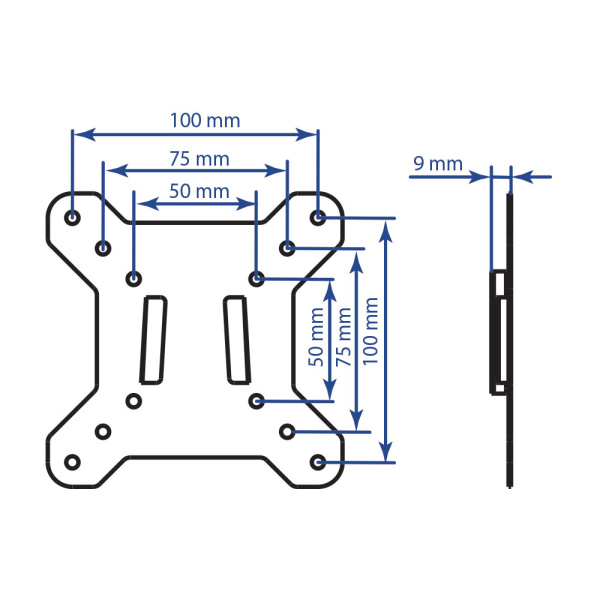 Кронштейн Kromax VEGA-3 new (чёрный) (арт. 24043)