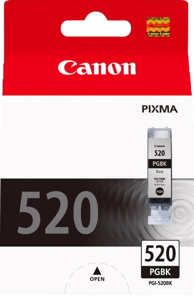 Оригинальный картридж Canon PGI-520 BK (чёрный, 19 мл.) (арт. 2932B004)