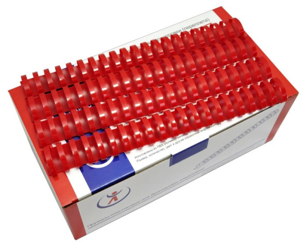 Пластиковые пружины Реалист 38мм, красные (50 шт.) (арт. 2160)