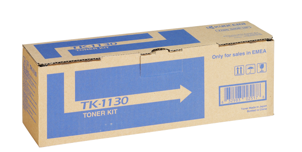 Оригинальный тонер-картридж Kyocera TK-1130 (чёрный, 3000 стр.) (арт. 1T02MJ0NLC)