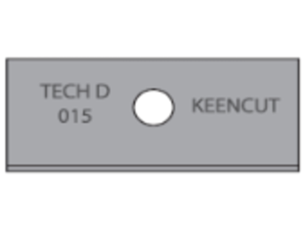 Лезвия KeenCut Tech D .015 Blades (100) (арт. CA50-020)