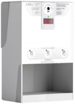 Бесконтактный универсальный дезинфектор для рук Liga Next с датчиком измерения температуры. Емкость бака антисептика - 3л  (арт. D-3)