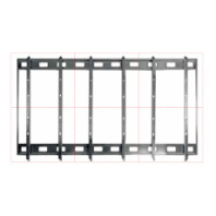 Крепеж настеный для видеостены OMB 46-47″ Quick Wall 2*2 (black) (арт. 07043)