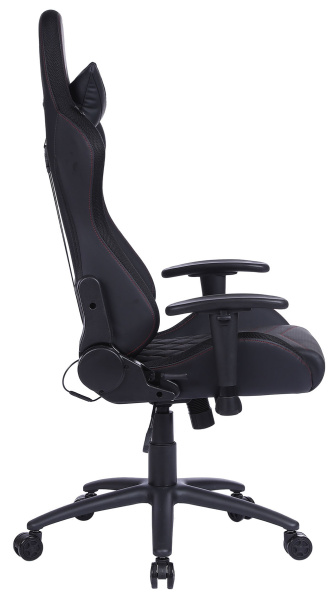 Игровое кресло Cactus черный/красный с подголовником (арт. CS-CHR-0099BLR)