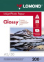 Фотобумага Lomond ОДНОСТОРОННЯЯ ГЛЯНЦЕВАЯ ФОТОБУМАГА ДЛЯ СТРУЙНОЙ ПЕЧАТИ, A3, 200 Г/М2, 50 ЛИСТОВ. (арт. 0102024)