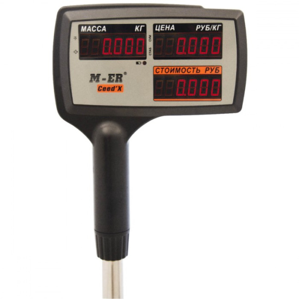 Настольные весы MERCURY M-ER 327ACPX-15.2 LED Black (арт. 3034)