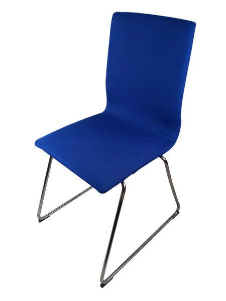 Чехол на компьютерное кресло и стул ГЕЛЕОС 701 (синий) (арт. ГЧ00701)