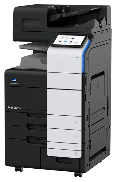 МФУ лазерное черно-белое Konica Minolta bizhub 551i (Принтер / Сканер / Копир, SRA3, 55 стр./мин.) (арт. ADXR021)