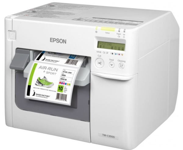 Цветной принтер этикеток Epson ColorWorks TM-C3500 (арт. C31CD54012CD)