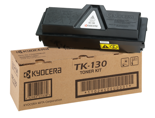 Оригинальный тонер-картридж Kyocera TK-130 (чёрный, 7200 стр.) (арт. 1T02HS0EU0)