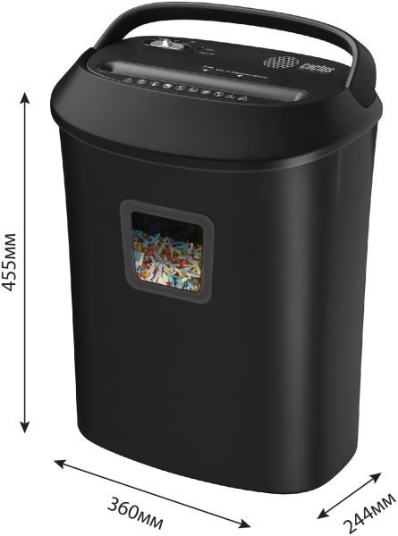 Шредер Cactus секретность P-4, фрагменты, 12 листов (арт. CS-SH-P8)