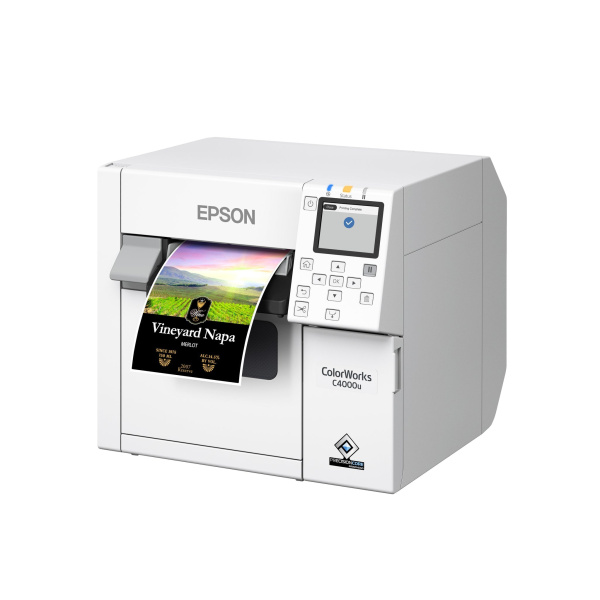 Цветной принтер этикеток Epson ColorWorks CW-C4000 (Matte) (арт. C31CK03A9981)